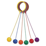Swing Ball Set, Plastic, Assorted Colors, 6-set