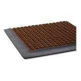 Super-soaker Wiper Mat With Gripper Bottom, Polypropylene, 24 X 36, Charcoal