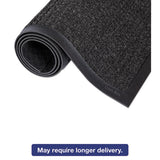 Super-soaker Wiper Mat With Gripper Bottom, Polypropylene, 24 X 36, Charcoal
