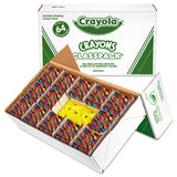 Classpack Regular Crayons, Assorted, 13 Caddies, 832-box