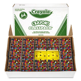 Classpack Regular Crayons, Assorted, 13 Caddies, 832-box