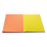 Project Giant Construction Paper, 18 X 12, Assorted Colors, 48-pack