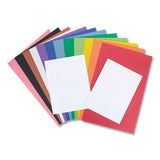 Project Giant Construction Paper, 18 X 12, Assorted Colors, 48-pack