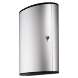 Locking Key Cabinet, 72-key, Brushed Aluminum, 11 3-4 X 4 5-8 X 15 3-4