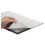Duraframe Sign Holder, 8 1-2 X 11, Black Frame, 2 Per Pack