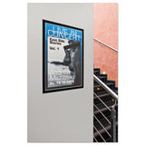 Duraframe Sign Holder, 11 X 17, Black Frame, 2-pack