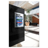 Duraframe Sign Holder, 11" X 17", Silver, 2-pk