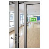 Duraframe Sign Holder, 5 1-2" X 8 1-2", Silver, 2-pk