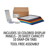 Vario Wall Reference System, 10 Panels, Assorted Borders & Panels