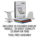 Vario Pro Desktop Reference System, 10 Panels, Legal, Assorted Borders & Panels