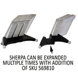 Sherpa Desk Reference System, 10 Panels, 10 X 5 7-8 X 13 1-2, Gray Borders