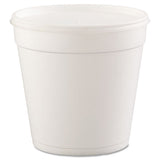 Foam Containers, 32oz, White, 25-bag, 20 Bags-carton