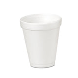 Foam Drink Cups, 4oz, 25-bag, 40 Bags-carton