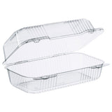 Staylock Clear Hinged Container, Plastic, 8 3-10 X 7 4-5 X 3, 125-bag, 2bg-ct