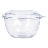 Tamper-resistant, Tamper-evident Bowls With Dome Lid, 16 Oz, Clear, 240-carton