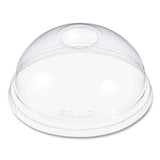 Ultra Clear Dome Cold Cup Lids F-16-24 Oz Cups, Pet, 100-pack