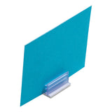 Clips Grips Tags Supergrip Display Holder, 1 X 1-2 X 1-2, Clear, 50-pack