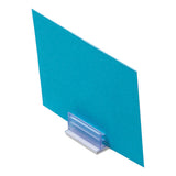 Clips Grips Tags Supergrip Display Holder, 1 X 1-2 X 1-2, Clear, 50-pack
