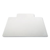 Duramat Moderate Use Chair Mat For Low Pile Carpeting, Lipped, 45 X 53, Clear, 50/pallet, Ships In 4-6 Business Days