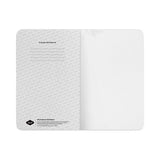 Classic Layflat Softcover Notebook, Multicolor Mushroom Artwork, 1 Subject, College Rule, Navy Blue Cover, 8 X 5, 72 Sheets