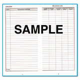 Auto Mileage Log, Undated, 3 1-4 X 6 1-4, 32 Forms