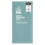 Auto Mileage Log, Undated, 3 1-4 X 6 1-4, 32 Forms