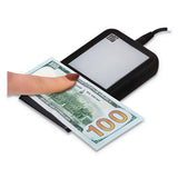 Flashtest Counterfeit Detector, Micr, Uv Light, Watermark, U.s. Currency, Black