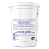 Detergent-disinfectant, Lemon Scent, .5oz, Packet, 90-tub, 2 Tubs-carton