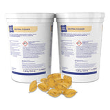 Neutral Cleaner, .5oz Packet, 90-tub, 2 Tubs-carton