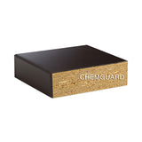 Classroom Book Compartment Science Table, 48w X 30d X 30h, Black Chemguard High Pressure Laminate (hpl) Top, Oak Base