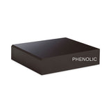 Classroom Science Table, 60w X 24d X 30h, Black Phenolic Resin Top, Maple Base