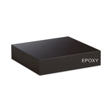 Classroom Science Table, 60w X 24d X 36h, Black Epoxy Resin Top, Maple Base