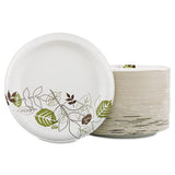 Pathways Heavyweight Paper Bowls, 20oz, White-green-burgundy, 125-pack