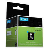 Labelwriter Vhs Top Labels, 1.8" X 3.1", White, 150 Labels-roll
