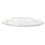 Lids For 64 Oz Squat Salad Bowls, Pla, Clear, 9.5" Dia, 300-carton