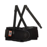 Proflex 1400un Universal Size Back Support Brace, One Size Fits All, 25" To 58" Waist, Black, Ships In 1-3 Business Days
