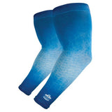 Chill-its 6695 Sun Protection Arm Sleeves, Polyester/spandex, Medium/large, Blue, Ships In 1-3 Business Days