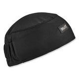 Chill-its 6630 High-performance Terry Cloth Skull Cap, Polyester, One Size Fits Most, Black, Ships In 1-3 Business Days