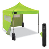 Shax 6052 Heavy-duty Tent Kit + Mesh Windows, Single Skin, 10 Ft X 10 Ft,  Polyester/steel, Lime, Ships In 1-3 Business Days