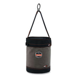 Arsenal 5960t Canvas Hoist Bucket And Top With D-rings, 12.5 X 12.5 X 17, Gray, Ships In 1-3 Business Days