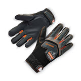Proflex 9015f(x) Certified Anti-vibration Gloves And Dorsal Protection, Black, 2x-large, Pair, Ships In 1-3 Business Days