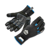 Proflex 818wp Thermal Wp Gloves With Tena-grip, Black, Medium, Pair, Ships In 1-3 Business Days
