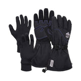 Proflex 825wp Thermal Waterproof Winter Work Gloves, Black, 2x-large, Pair, Ships In 1-3 Business Days