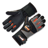 Proflex 9012 Certified Av Gloves + Wrist Support, Black, 2x-large, Pair, Ships In 1-3 Business Days