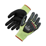 Proflex 7141 Ansi A4 Dir Nitrile-coated Cr Gloves, Lime, Medium, 72 Pairs/pack, Ships In 1-3 Business Days