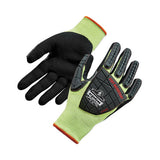 Proflex 7141 Ansi A4 Dir Nitrile-coated Cr Gloves, Lime, Large, 72 Pairs/pack, Ships In 1-3 Business Days
