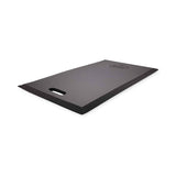 Proflex 386 Large Foam Kneeling Pad, 0.5", Large, Black, Ships In 1-3 Business Days