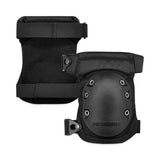 Proflex 435 Hinged Gel Knee Pad With Buckles, Hard Cap, Buckle Closure, One Size, Black, Pair, Ships In 1-3 Business Days