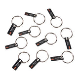 Squids 3785 Split Ring Tool Attachment, 2 Lb Max Working Capacity, 1.5" Dia, Silver, 10/pack, Ships In 1-3 Business Days