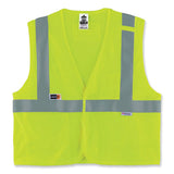 Glowear 8260frhl Class 2 Fr Safety Hook And Loop Vest, Modacrylic/kevlar, Small/medium, Lime, Ships In 1-3 Business Days